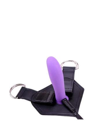 Страпон фіолетовий на ремінцях Amor Strap-On Chisa (257235720)
