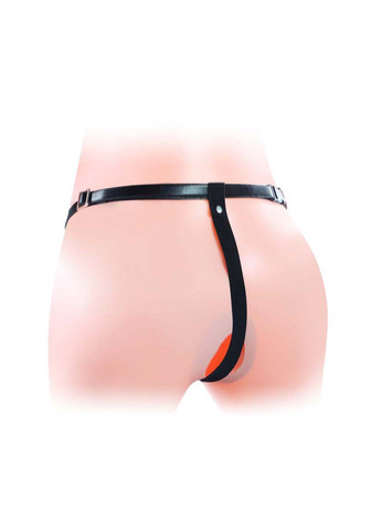 Страпон свибрацией и пультом управления Vibrating Unisex Hollow Strap On Lovetoy (257235816)