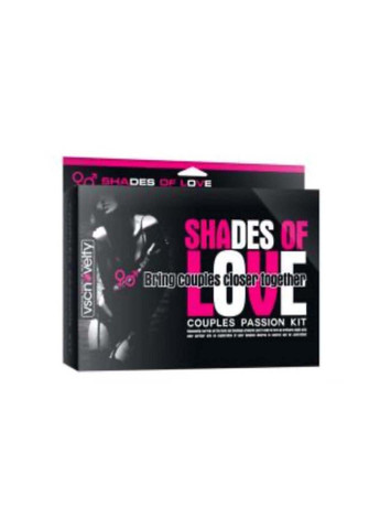 Чорний набір для бдсм ігор з 7 предметів для пар Shades of Love Vscnovelty (257235541)