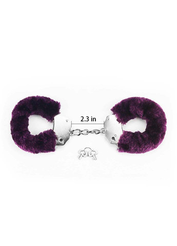 Металеві наручники з хутром Fetish Pleasure Fluffy Handcuffs Lovetoy (257235817)