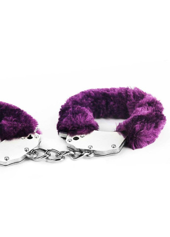 Металлические наручники с мехом Fetish Pleasure Fluffy Handcuffs Lovetoy (257235817)