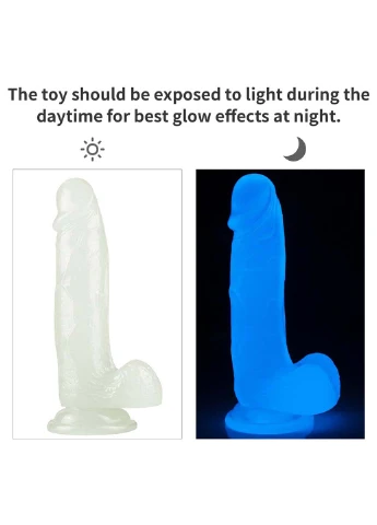 Фалоімітатор, що світиться на присосці Lumino Play Dildo 7.5 Lovetoy (257235829)