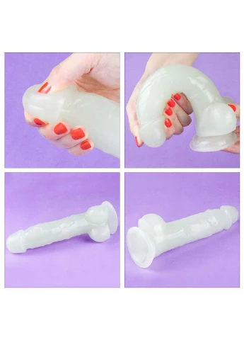 Фалоімітатор, що світиться на присосці Lumino Play Dildo 8.5 Lovetoy (257235865)