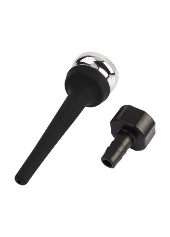 Конічна силіконова насадка для клізми Black Mont Chisa (257235748)