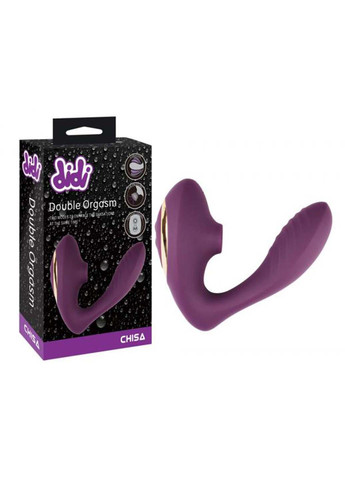 Подвійний вібростимулятор Double orgasm Didi Chisa (257235701)