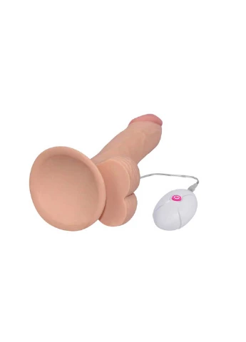 Вібратор на присосці з пультом керування The Ultra Soft Dude Vibrating 9 Lovetoy (257235878)