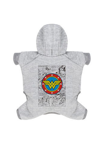 Стильный комбинезон для собак рисунок "Чудо-женщина комикс" M35 WAUDOG (257250864)