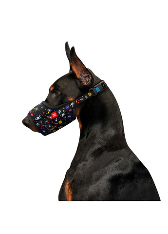 Намордник рисунок "NASA" для собак №1 WAUDOG (257247807)