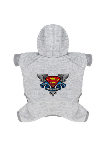 Стильний комбінезон для собак малюнок "Супермен, щоправда, справедливість" XS22 WAUDOG (257248246)