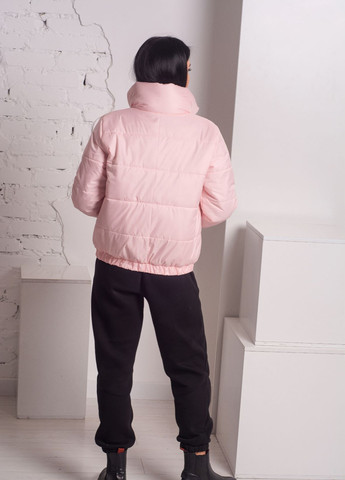 Розовая демисезонная куртка женская осенняя к-008 SoulKiss k-008
