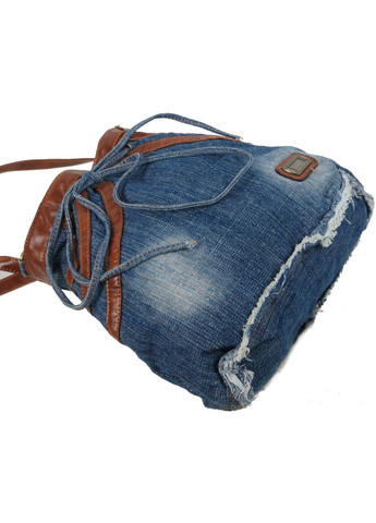 Джинсова молодіжна сумка у формі жіночої спідниці 28х24х8 см FASHION JEANS (257255266)