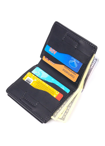 Кожаный кошелек 9,5х10х1,5 см Grande Pelle (257255079)