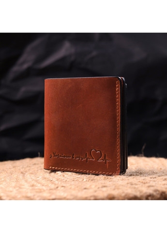 Гаманець шкіряний чоловічий 9,5х10х1,5 см Grande Pelle (257255078)