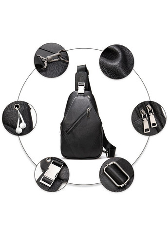 Сумка кожаная мужская 15х29,5х7 см Vintage (257254880)