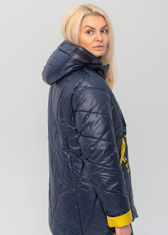 Синя демісезонна куртка діана на сезон весна/осінь MioRichi