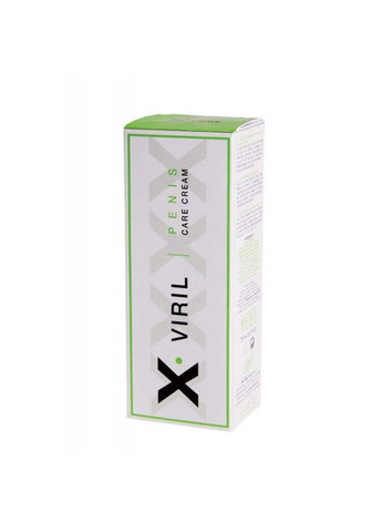 Крем стимулюючий X-Viril penis care cream 75мл Ruf (257267274)