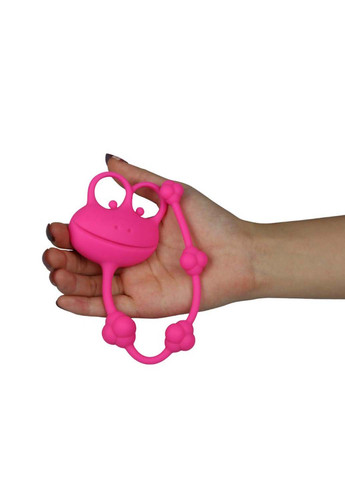 Силіконові анальні кульки Silicone Frog Anal Beads Lovetoy (257267349)