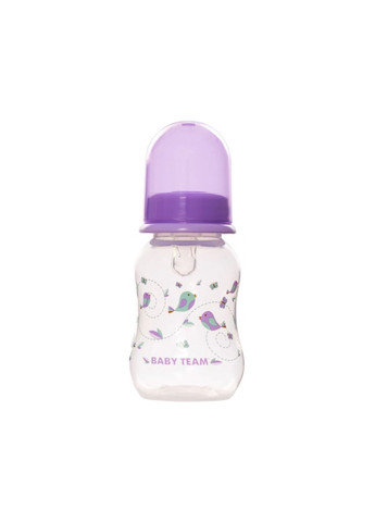 Бутылка с талией и силиконовой соской Baby Team (257259842)