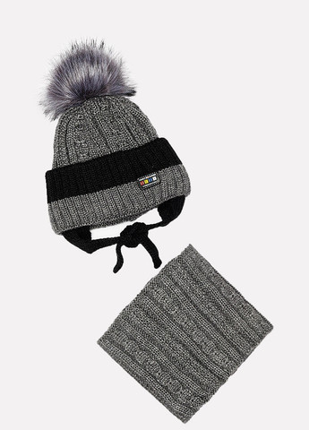 Комплект шапка-шарф на хлопчика Vertex (257270309)