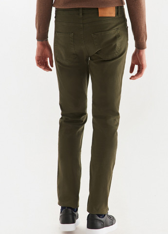 Зеленые кэжуал демисезонные чиносы брюки Pako Lorente
