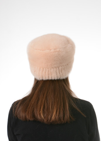 Зимова тепла жіноча шапка-кубанка з хутра норки Меховой Стиль стелла (257296590)