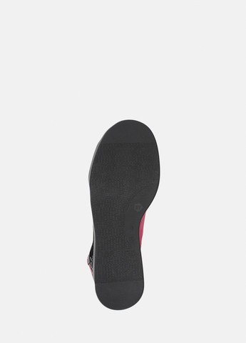 Босоніжки RR1225 Чорний-Малиновий Dalis (257305049)