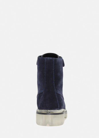 Зимние ботинки rd677-11 синий Dalis из натуральной замши