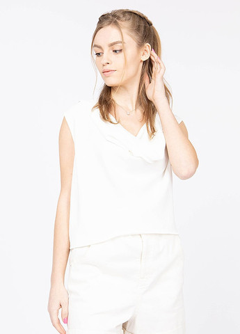 Белая летняя блуза женская Yuki