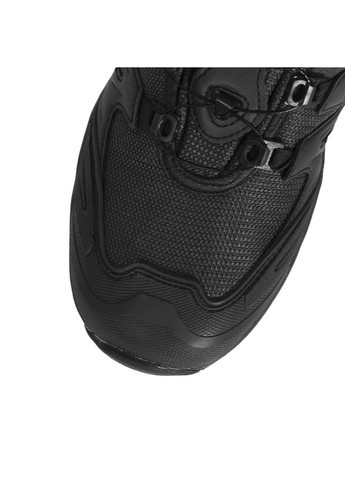 Черные осенние ботинки мужские тактические с автоматической пряжкой 996 Lesko