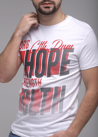 Белая футболка Hope