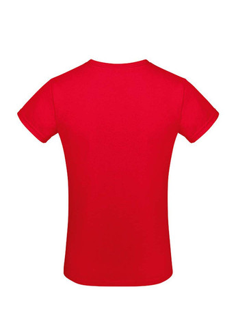 Красная демисезонная футболка Fruit of the Loom