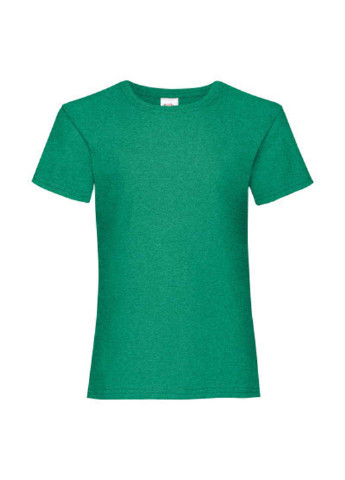 Зеленая демисезонная футболка Fruit of the Loom