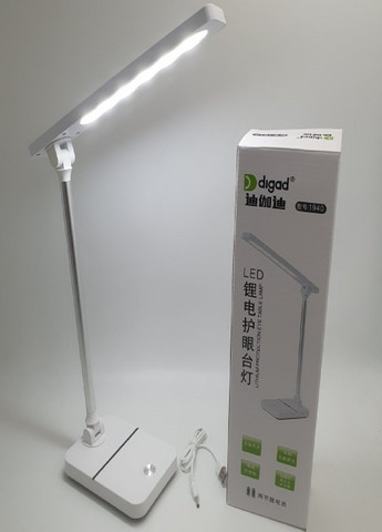 Настільна LED Лампа 40см сенсорна світлодіодна 4W акумуляторна Digad 1940 No Brand (257307108)