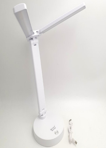Настольная LED Лампа на 2 подвижных плафона 30см сенсорная светодиодная 5W аккумуляторная Digad 1960 No Brand (257307110)