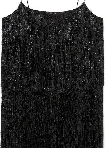 Черное кэжуал платье Mango однотонное