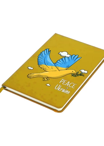 Блокнот А5 Голубь мира Желтый (92228-3895-SY) MobiPrint (257322472)