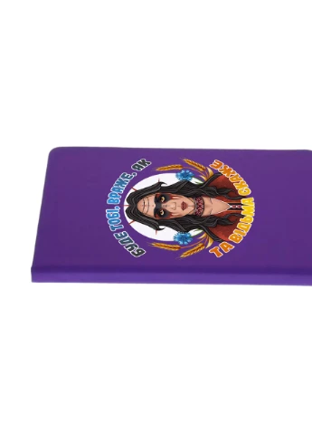 Блокнот А5 Відьма Фіолетовий (92228-3887-PU) MobiPrint (257322007)