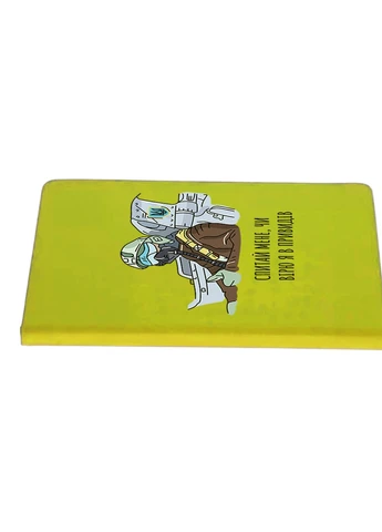 Блокнот А5 Привид Києва Салатовий (92228-3770-LM) MobiPrint (257322347)