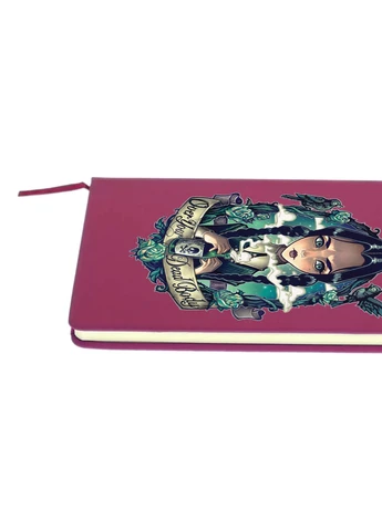 Блокнот А5 Уенсдей (Wendsday) Малиновий (92228-3922-FU) MobiPrint (257326647)