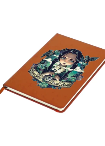 Блокнот А5 Уэнздей (Wensday) Оранжевый (92228-3922-OG) MobiPrint (257322384)