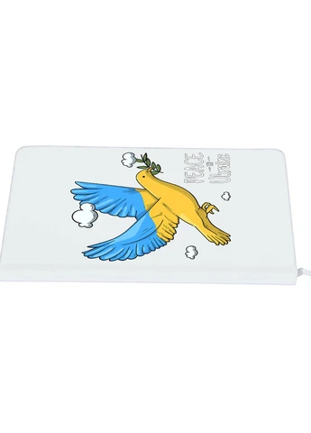 Блокнот А5 Голубь мира Белый (92228-3895-WT) MobiPrint (257322003)