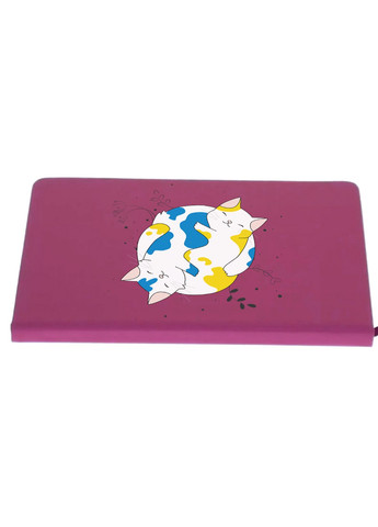 Блокнот А5 Украинские муркотики Малиновый (92228-3900-FU) MobiPrint (257327939)