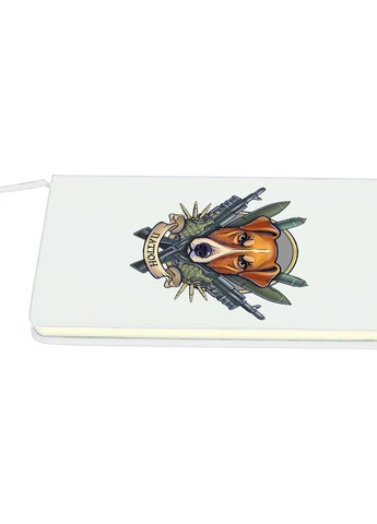 Блокнот А5 Пёс Патрон Белый (92228-3920-WT) MobiPrint (257323622)