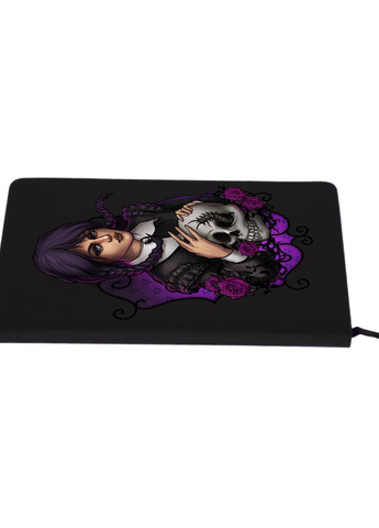 Блокнот А5 Уенсдей (Wendsday) 3 Чорний (92228-3924-BK) MobiPrint (257321906)