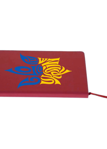 Блокнот А5 Слава Украине Красный (92228-3795-RD) MobiPrint (257327621)