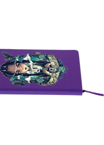 Блокнот А5 Уэнздей (Wensday) Фиолетовый (92228-3922-PU) MobiPrint (257325399)