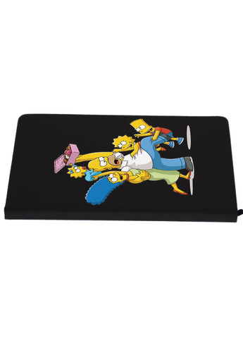 Блокнот А5 Семья Симпсонов Черный (92228-3906-BK) MobiPrint (257324559)