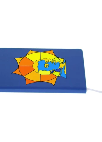 Блокнот А5 Молодий Тарас Світло-блакитний (92228-3898-SK) MobiPrint (257321886)