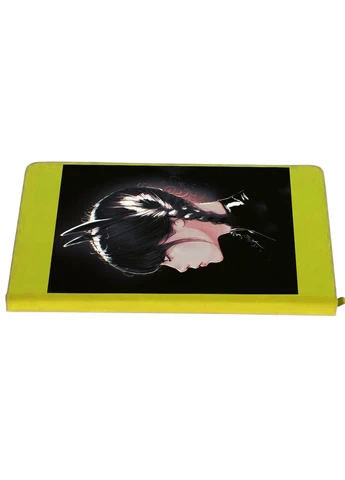Блокнот А5 Уэнздей-кошка (Wensday) Салатовый (92228-3927-LM) MobiPrint (257325171)