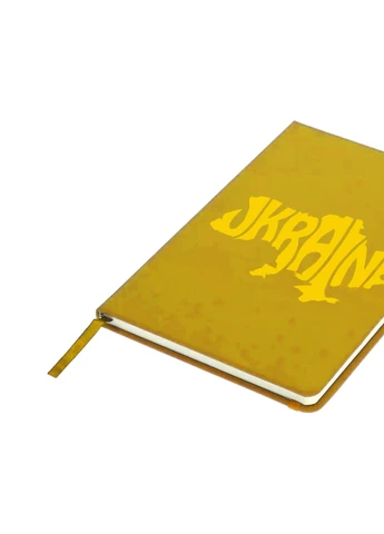 Блокнот А5 Украина Желтый (92228-3791-SY) MobiPrint (257321454)